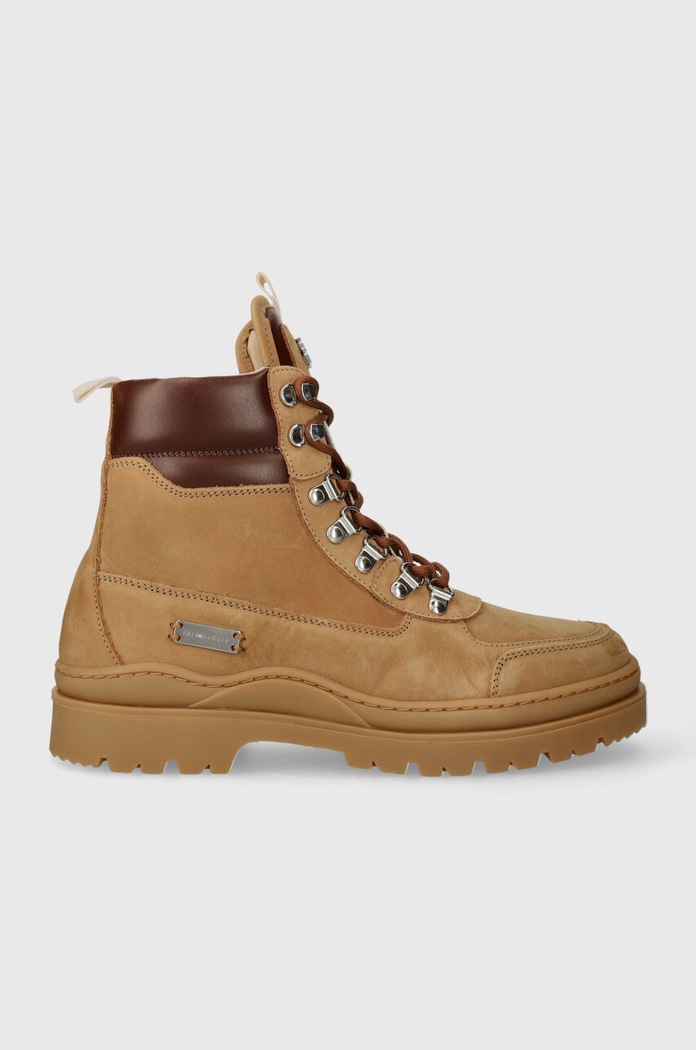 Filling Pieces velúr cipő Mountain Boot Quartz velúr bőr barna 63333369985