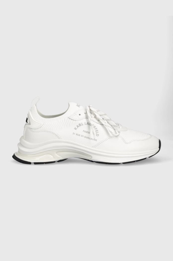 Karl Lagerfeld sportcipő LUX FINESSE nappa bőr fehér KL53138.K11