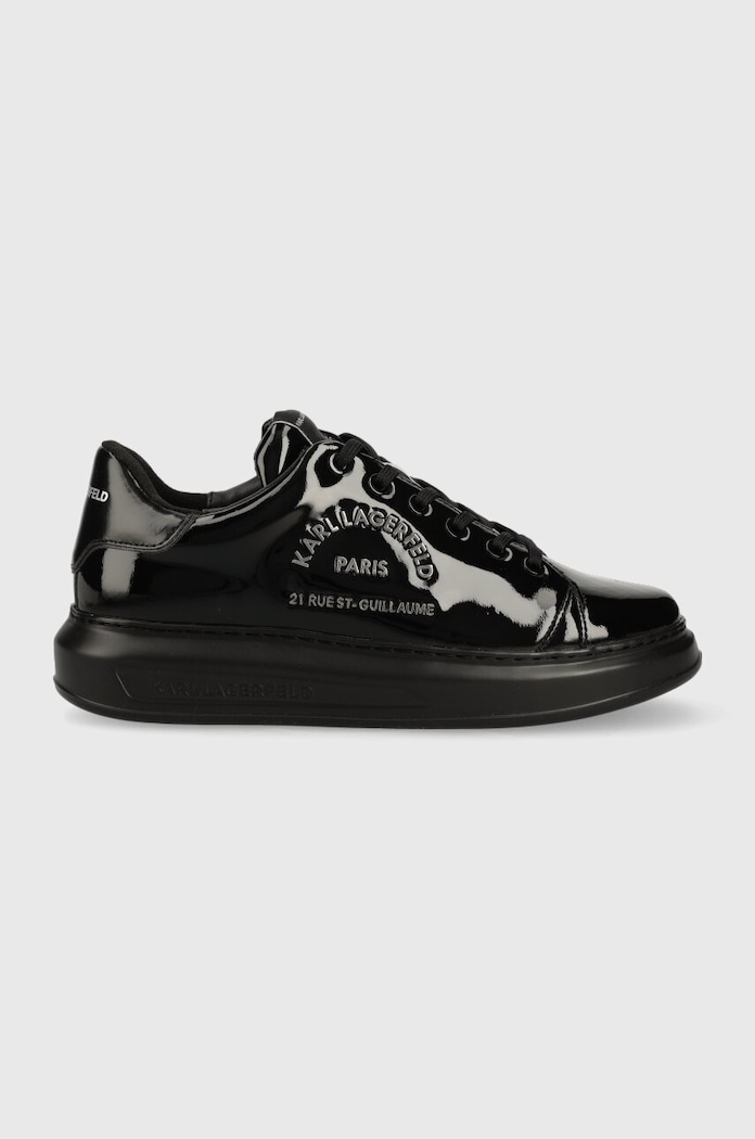 Δερμάτινα sneakers Karl Lagerfeld KAPRI MENS μικρό μαύρο KL52539S.1BP