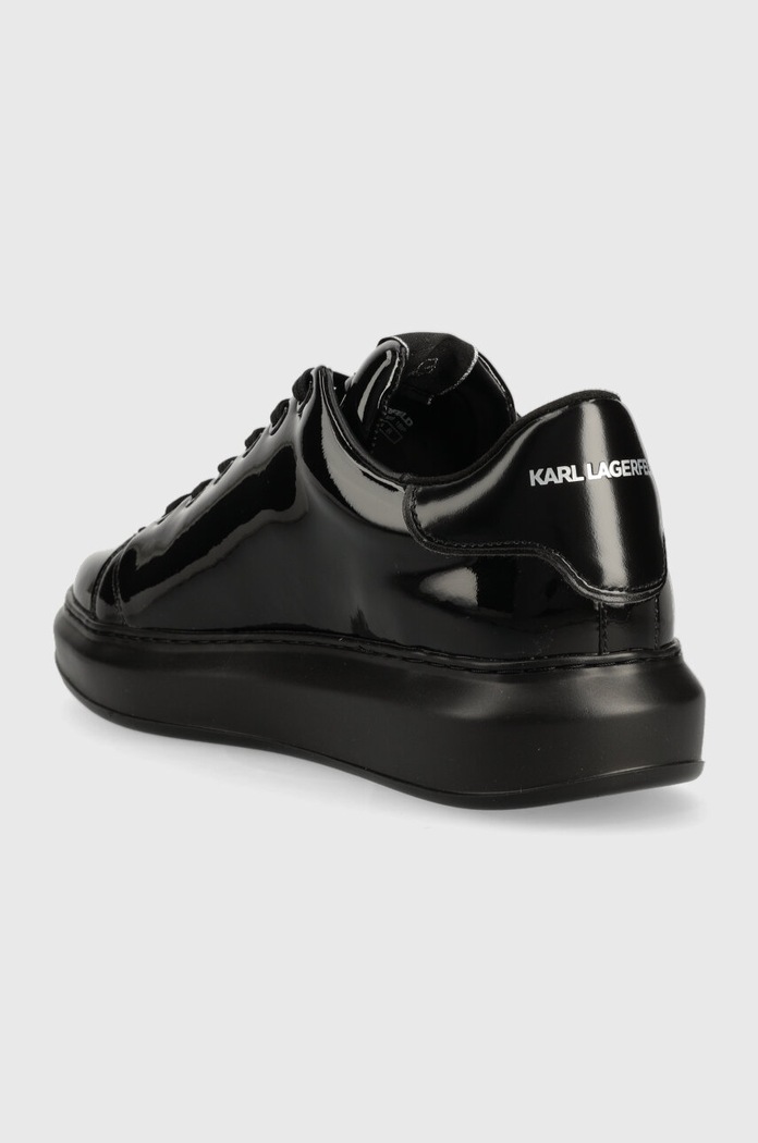 Παπούτσια Δερμάτινα sneakers Karl Lagerfeld KAPRI MENS KL52539S.1BP μαύρο