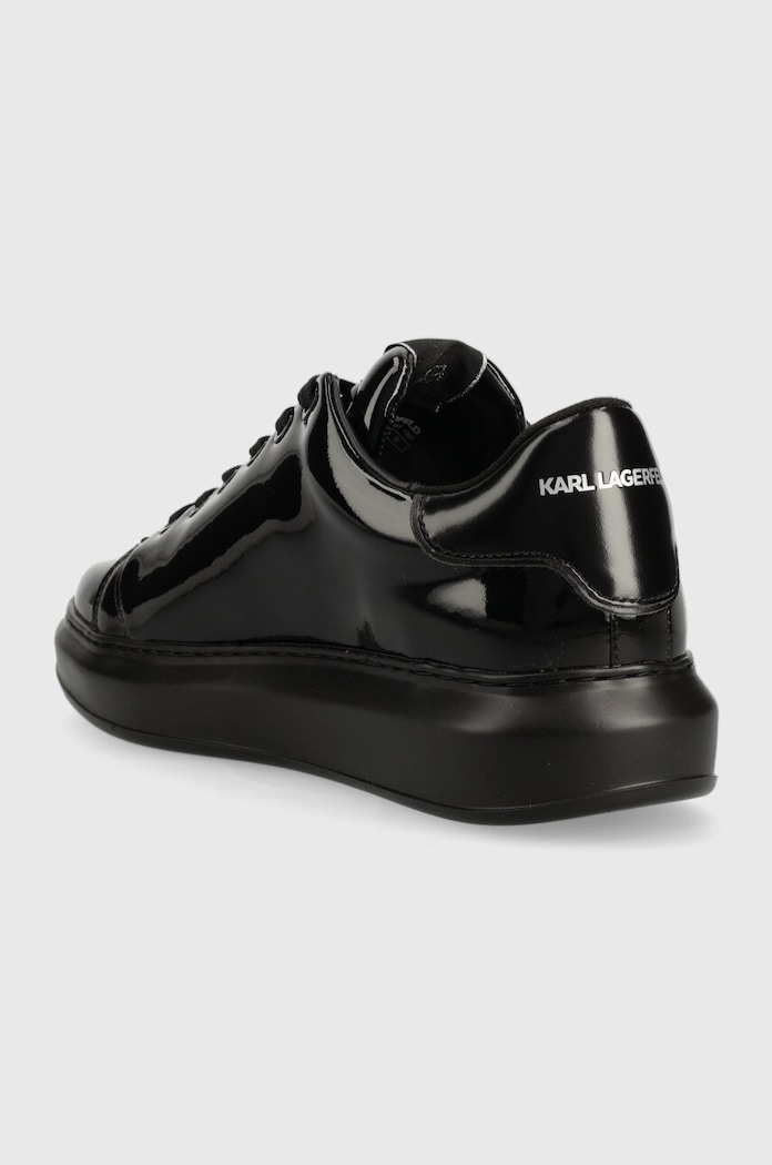 Παπούτσια Δερμάτινα sneakers Karl Lagerfeld KAPRI MENS KL52539S.1BP μαύρο