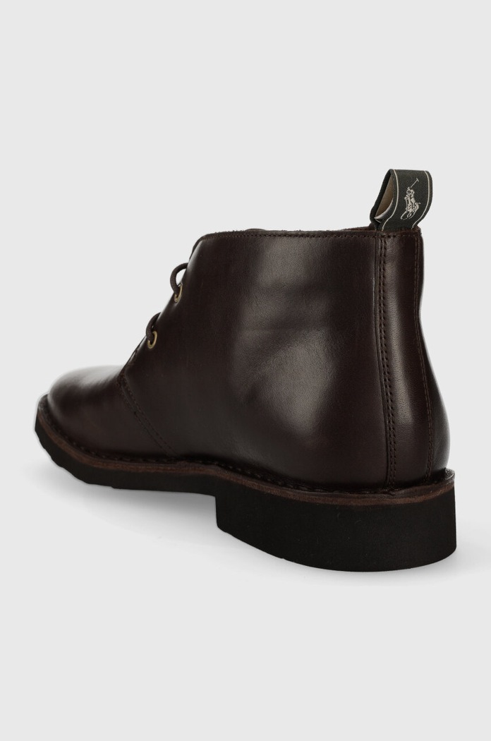 Παπούτσια Δερμάτινα κλειστά παπούτσια Polo Ralph Lauren Talan Chukka 812913548003.200 καφέ