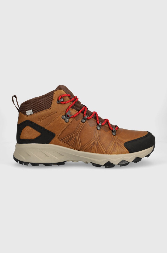 Παπούτσια Columbia PEAKFREAK II MID OD LEAT υφασμάτινο καφέ 2044251
