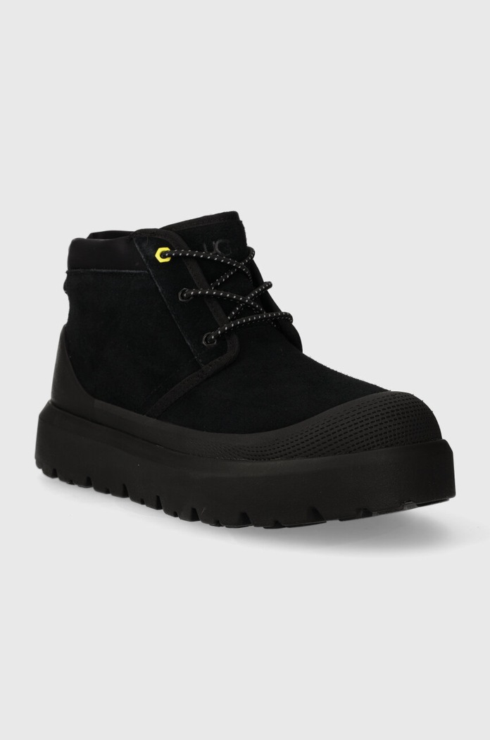 Semišové topánky UGG Neumel Weather Hybrid 1143991.BBLC čierna AA00
