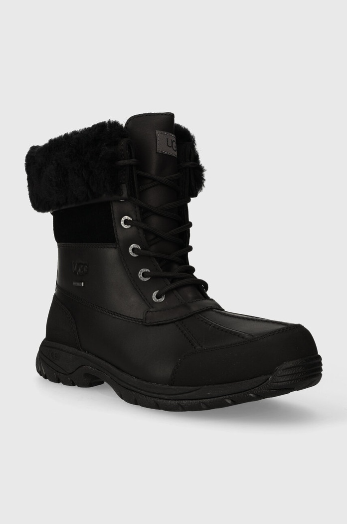 UGG śniegowce skórzane Butte 5521.BLK czarny AA00