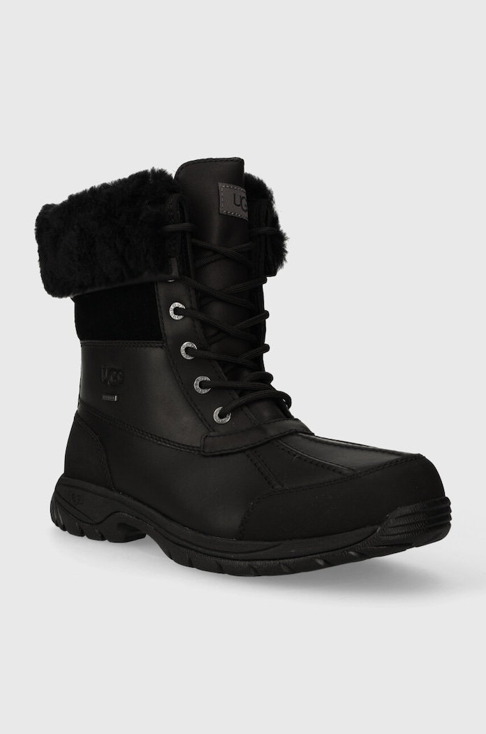 UGG śniegowce skórzane Butte 5521.BLK czarny AA00