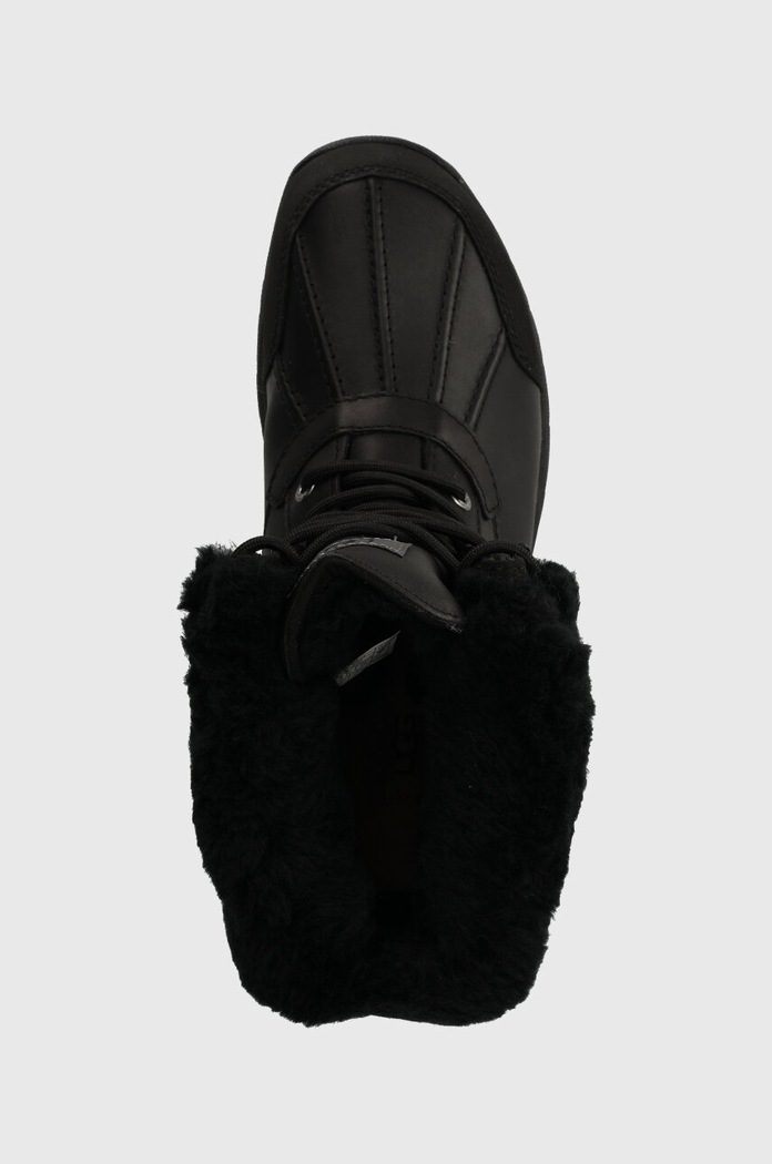 UGG śniegowce skórzane Butte czarny 5521.BLK