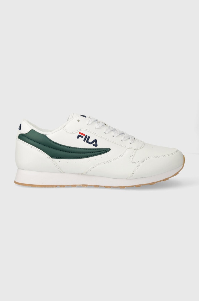 Sneakers Fila Orbitow απομίμηση λείου δέρματος λευκό 1010263