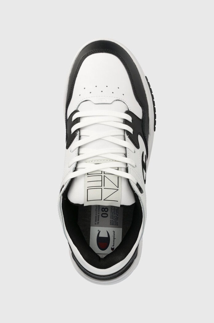 Sneakers din piele Champion S22182 alb