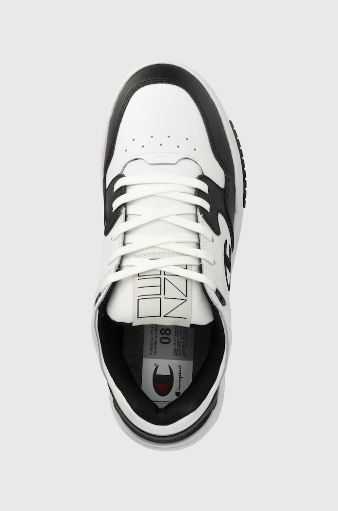 Sneakers din piele Champion S22182 alb