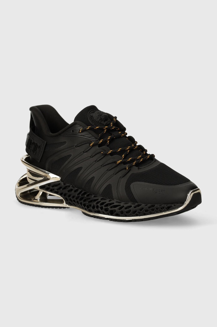 PLEIN SPORT sneakersy Chrome Tiger Gen.X.-02 syntetyczny czarny USC0398.STE003N.0216