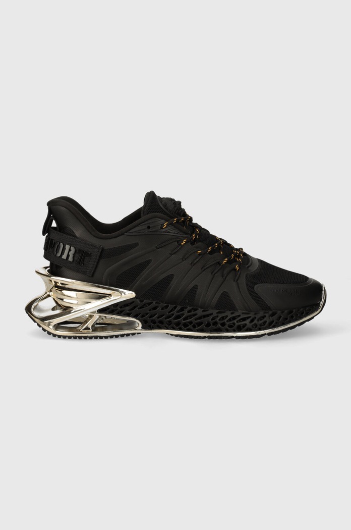 PLEIN SPORT sneakersy Chrome Tiger Gen.X.-02 USC0398.STE003N.0216 czarny SS24
