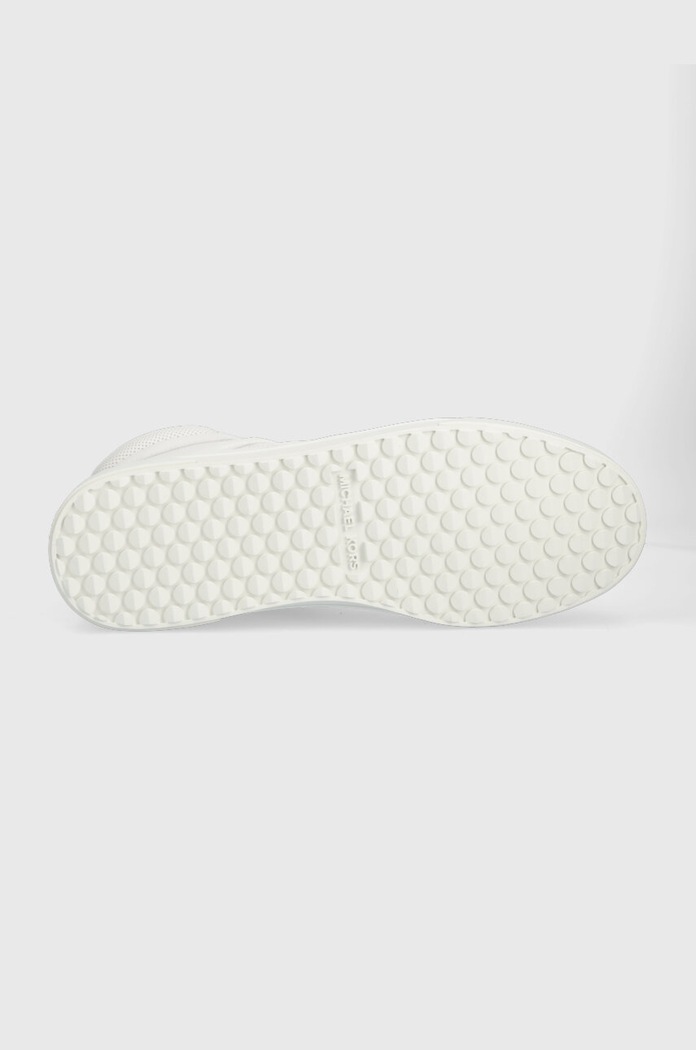 Michael Kors sneakersy skórzane Barett 42F3BRFE5L.085 biały