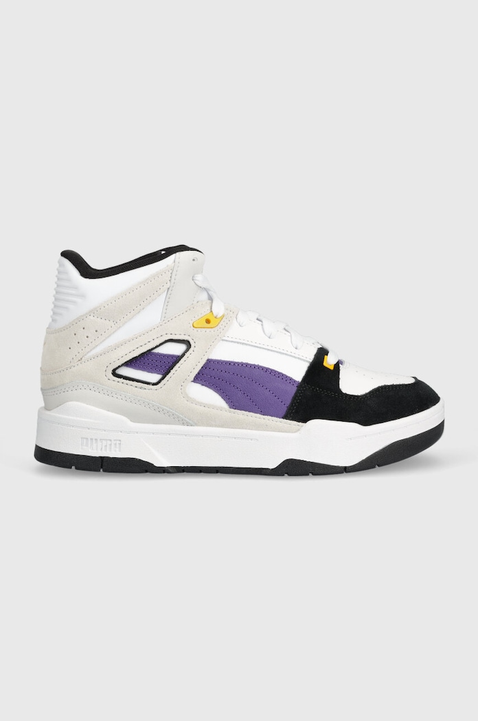 Puma sneakers Slipstream Hi Heritage pelle fiore bianco 387998