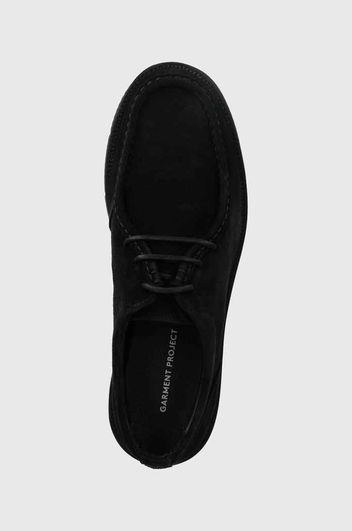 Semišové polobotky GARMENT PROJECT Eilo Vibram Low černá GP2469.999