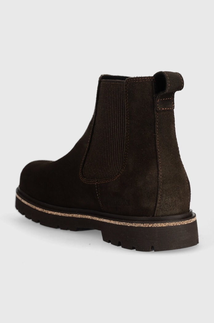 Obuwie Birkenstock sztyblety zamszowe Highwood 1025726 brązowy