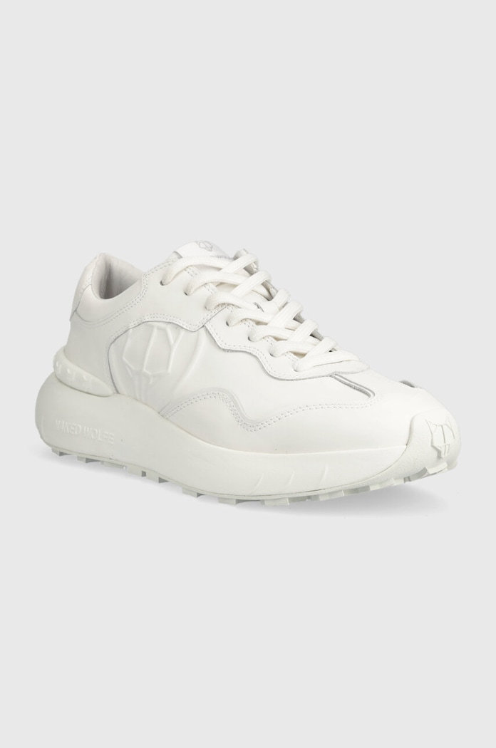 Naked Wolfe Kožne tenisice Naked Wolfe Drought Drought.Triple.White bijela AW23