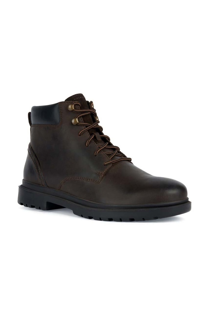 Geox bőr cipő U ANDALO A U36DDA.000FF.C6009 barna AW23