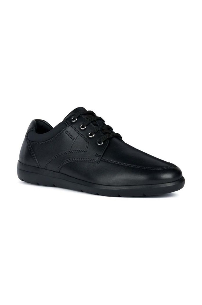 Geox bőr félcipő U LEITAN A U363QA.00085.C9999 fekete AW23