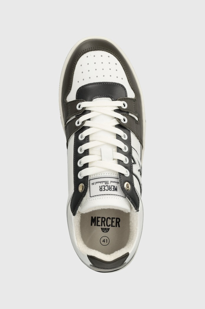 The Mercer Brand sneakersy skórzane The Brooklyn M biały ME233012.677