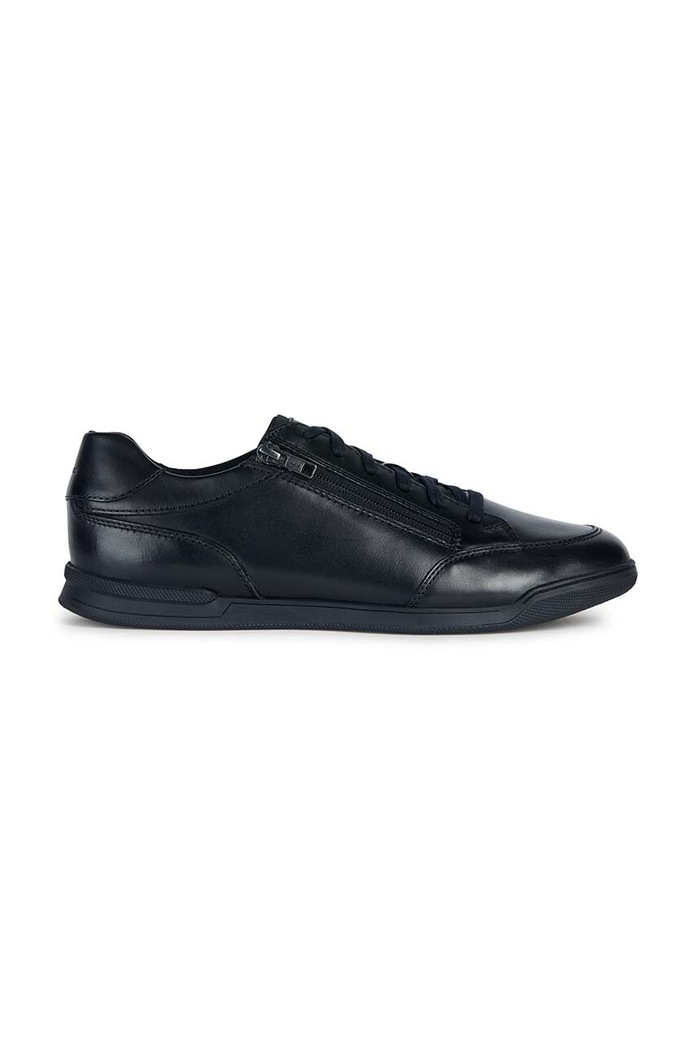 Kožené sneakers boty Geox U CORDUSIO D nízký černá U36FWD.00043.C9999
