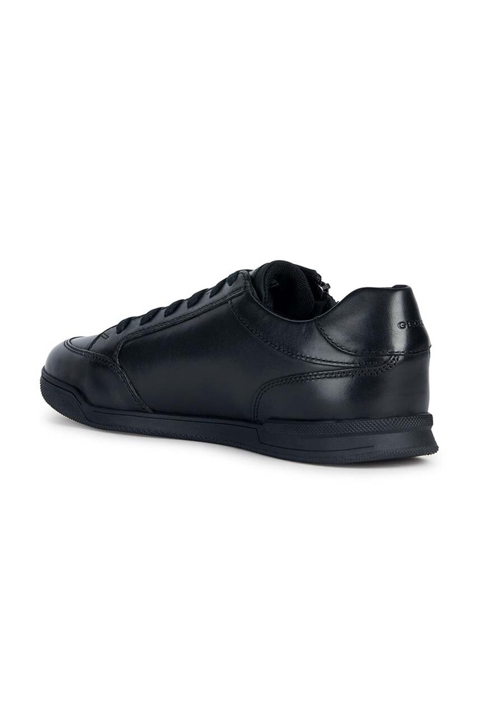 Boty Kožené sneakers boty Geox U CORDUSIO D U36FWD.00043.C9999 černá