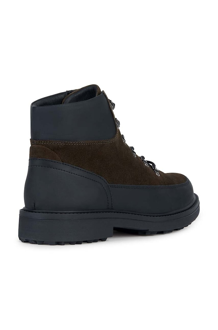 Geox trapery skórzane U LAGORAI + GRIP B zielony U36G0B.00023.C3009