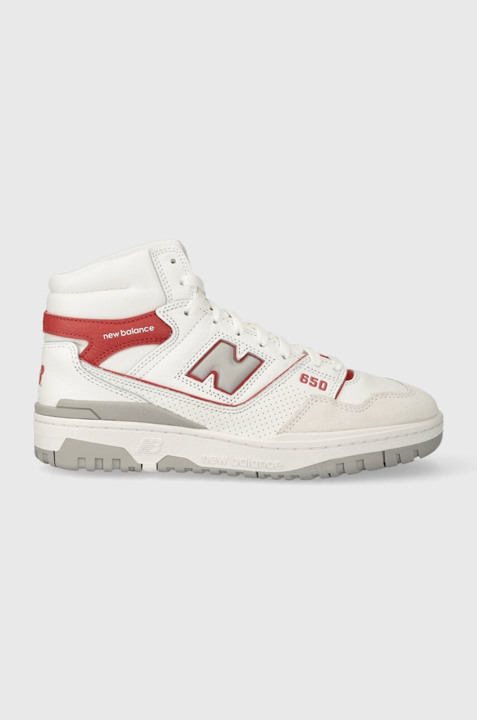Tenisky New Balance BB650RWF semišová kůže bílá BB650RWF