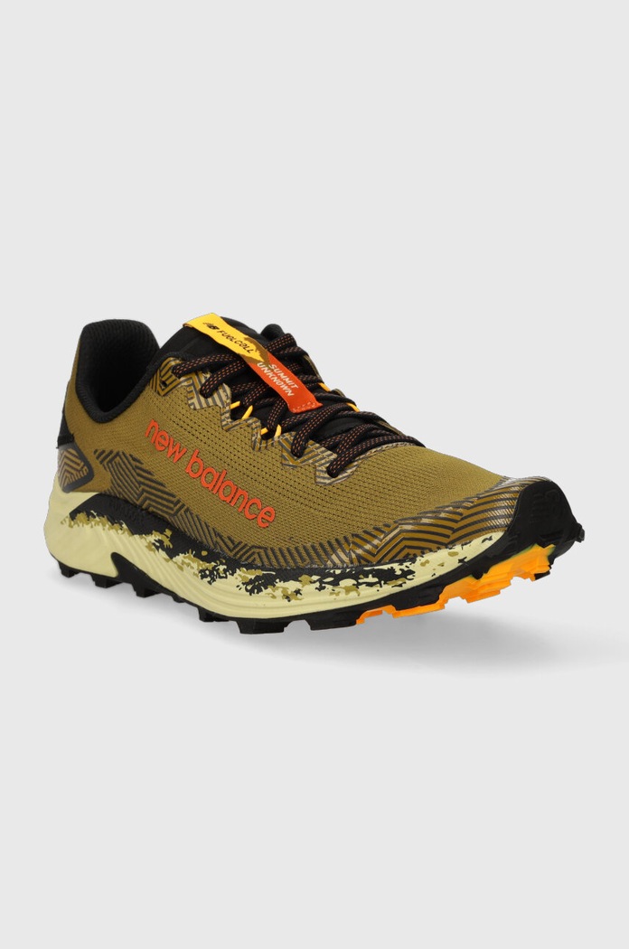 New Balance buty do biegania FuelCell Summit Unknown v4 MTUNKNW4 zielony AW23