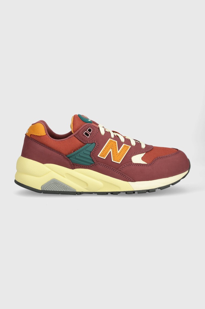 Tenisky New Balance MT580KDA semišová kůže burgundské MT580KDA