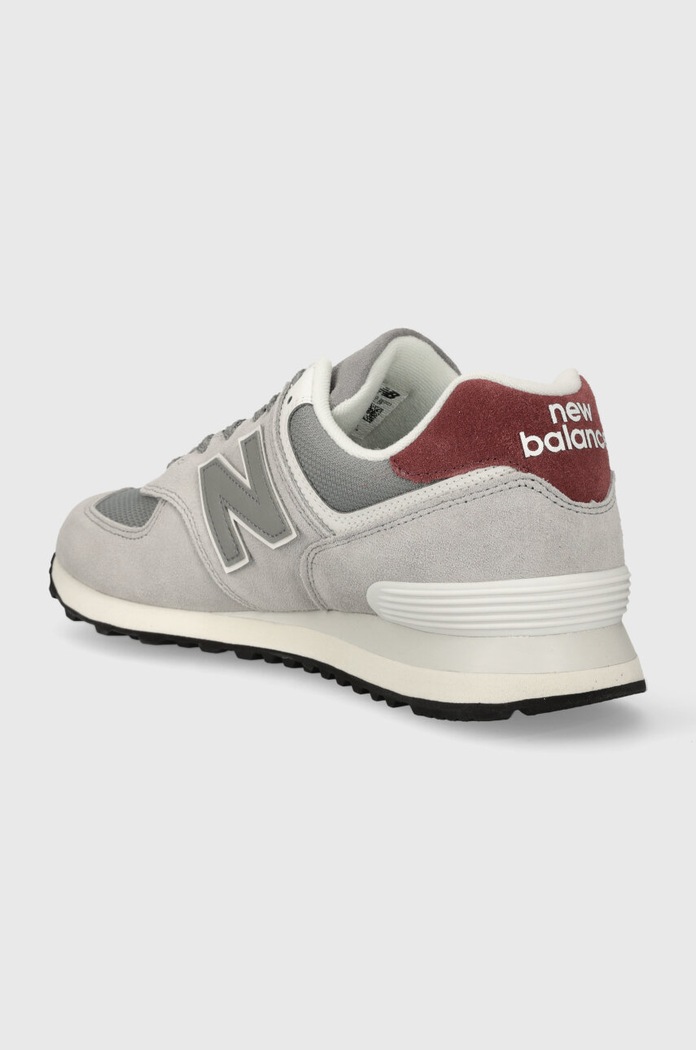 Boty Semišové tenisky New Balance U574KBR U574KBR šedá