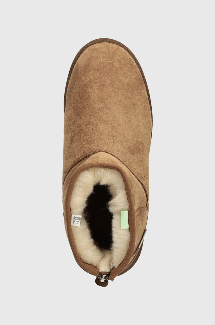 Suicoke suede snow boots Els-M2ab brown OG305M2ab