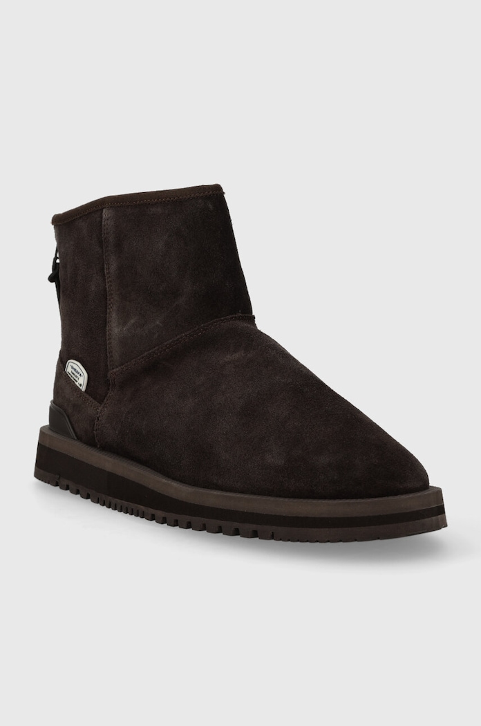 Suicoke śniegowce zamszowe Els-Mwpab OG080MwpabMID brązowy AW23