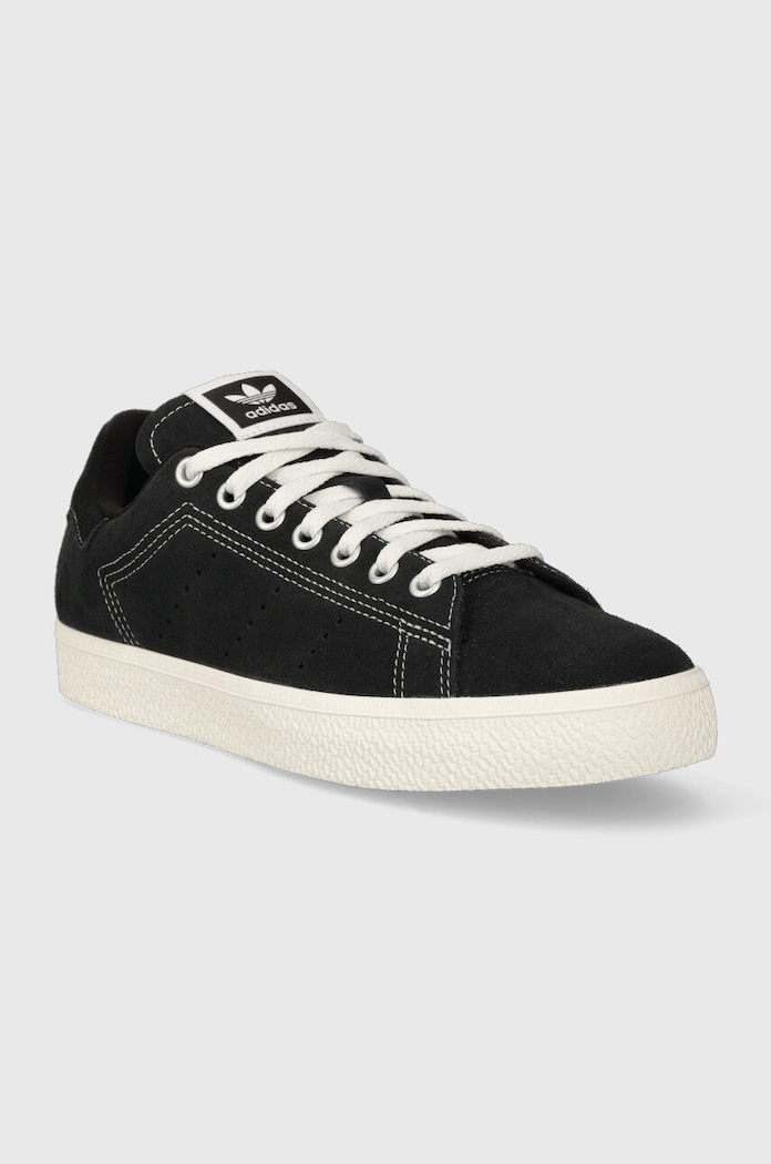 Semišové tenisky adidas Originals Stan Smith CS ID2042 černá AW23
