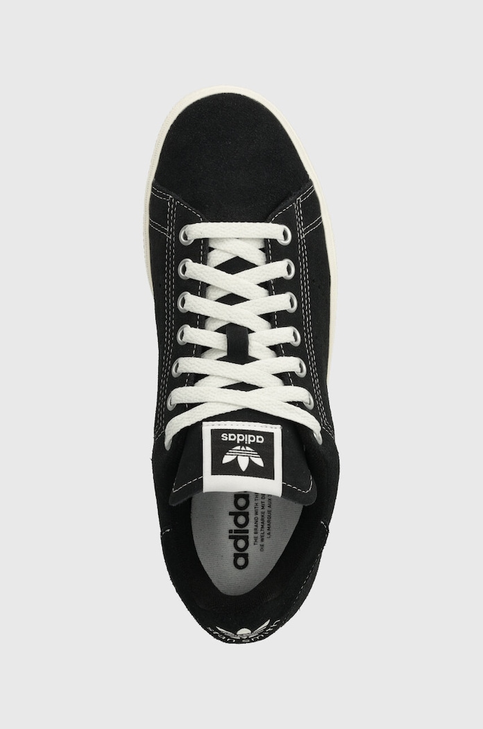 Semišové tenisky adidas Originals Stan Smith CS černá ID2042