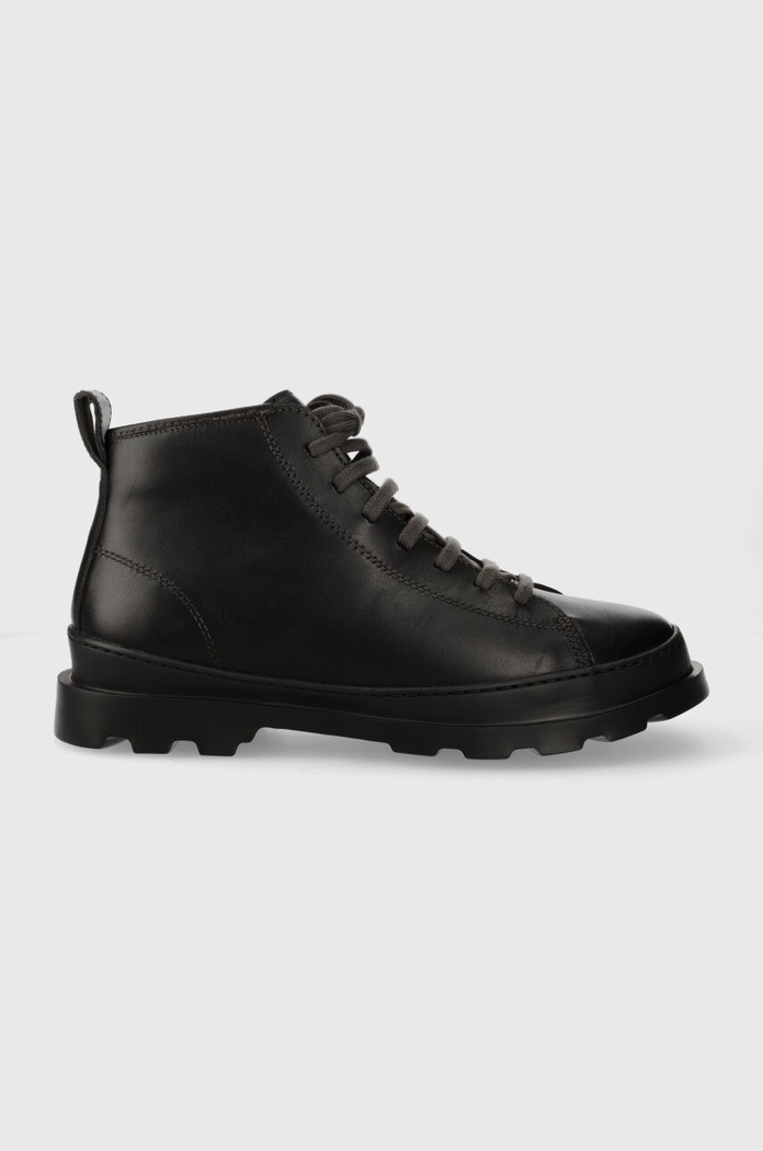 Кожени обувки Camper Brutus лека изолация черен K300444.005