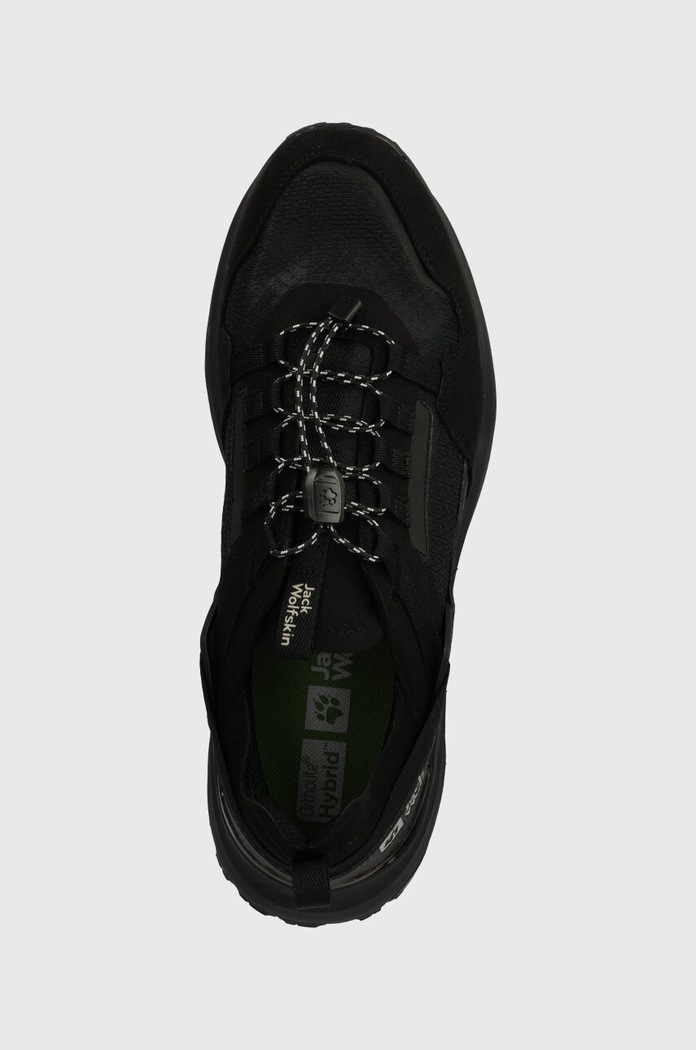 Jack Wolfskin cipő Dromoventure Athletic Low fekete 4057011