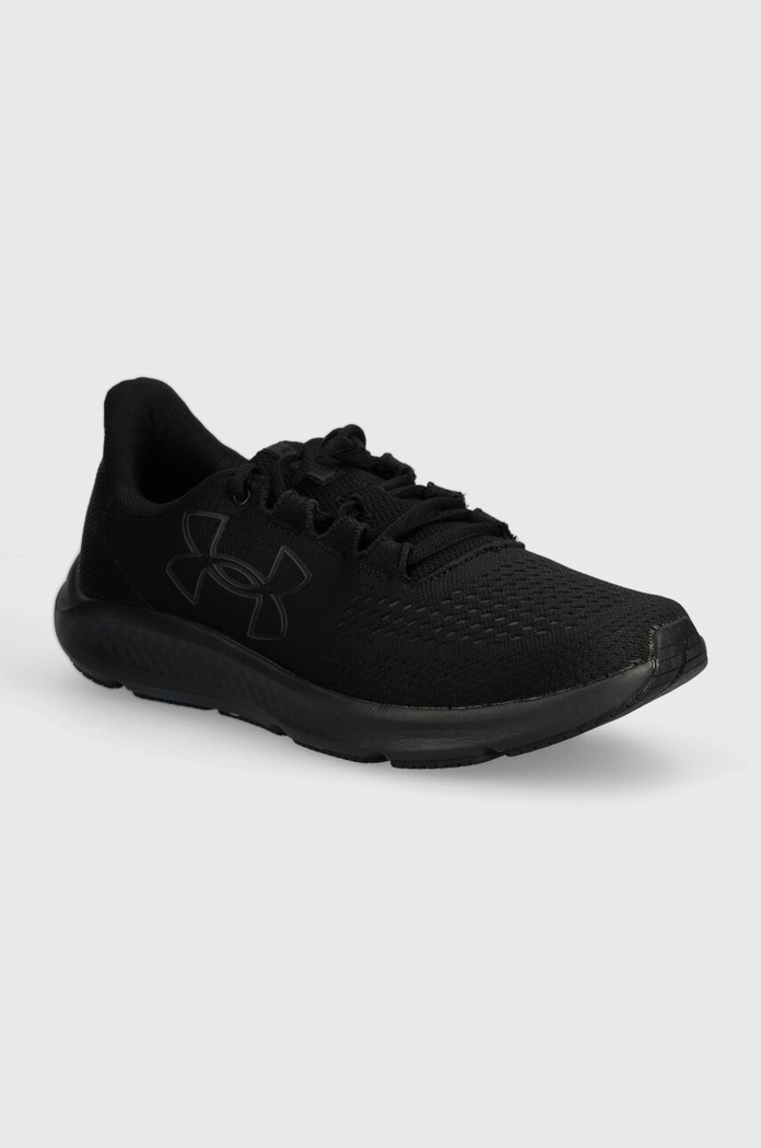 Tenisice za trčanje Under Armour Charged Pursuit 3 Big Logo za trčanje crna 3026518