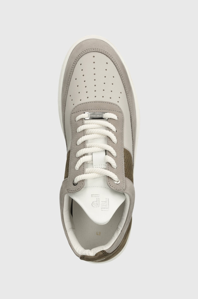 Filling Pieces sneakersy skórzane Low Top Game szary 10133151174