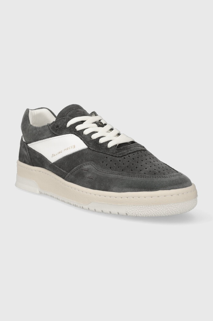 Σουέτ sneakers Filling Pieces 70033491287 γκρί AW23