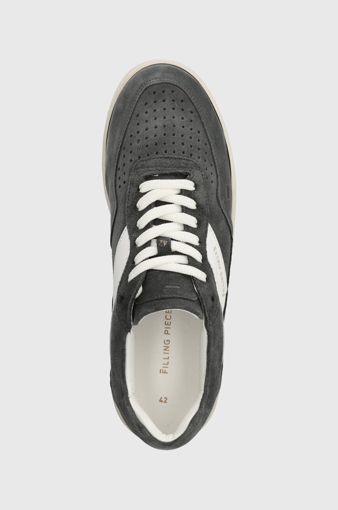 Σουέτ sneakers Filling Pieces γκρί 70033491287