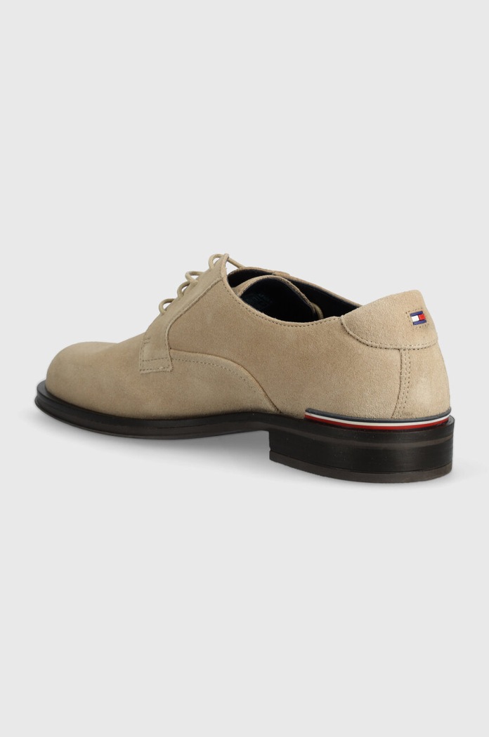 Obuća Cipele od brušene kože Tommy Hilfiger CORE RWB SUEDE SHOE FM0FM04868 bež
