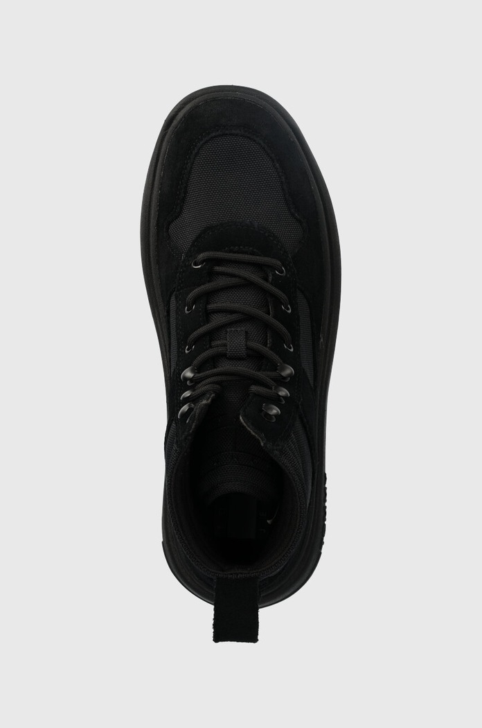 Tenisky Tommy Jeans TJM MIX MATERIAL BOOT černá EM0EM01245
