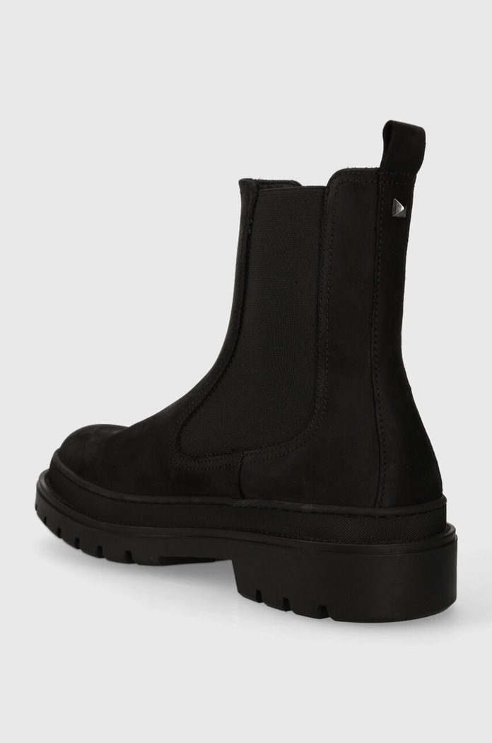 Obutev Chelsea iz semiša Karl Lagerfeld OUTLAND KL11241F.200 črna