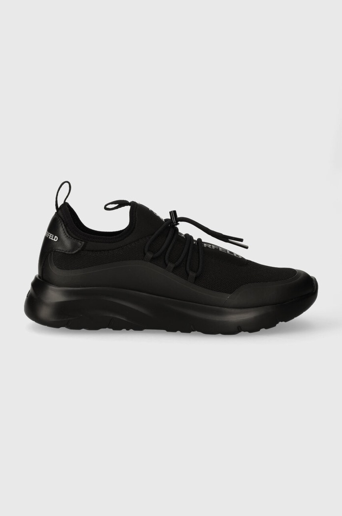 Sneakers Karl Lagerfeld SERGER KC υφασμάτινο μαύρο KL53615.K00
