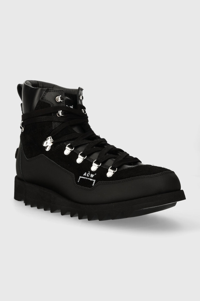 A-COLD-WALL* buty zamszowe ALPINE BOOT ACWUF093 czarny AW23