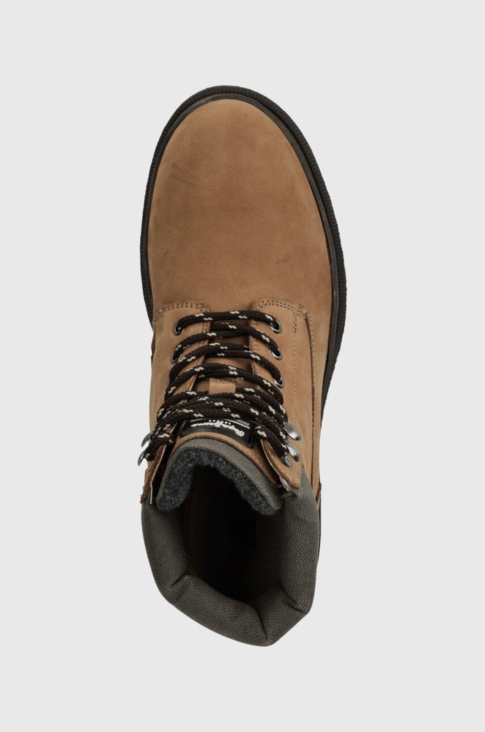 Semišové boty Pepe Jeans HARRY BOOT hnědá PMS50236
