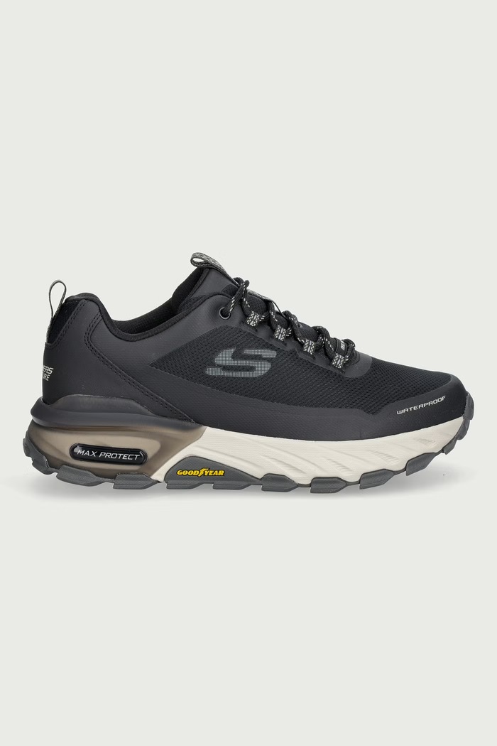 Skechers Topánky trekingové pánske MAX PROTECT 237304 čierna AW25