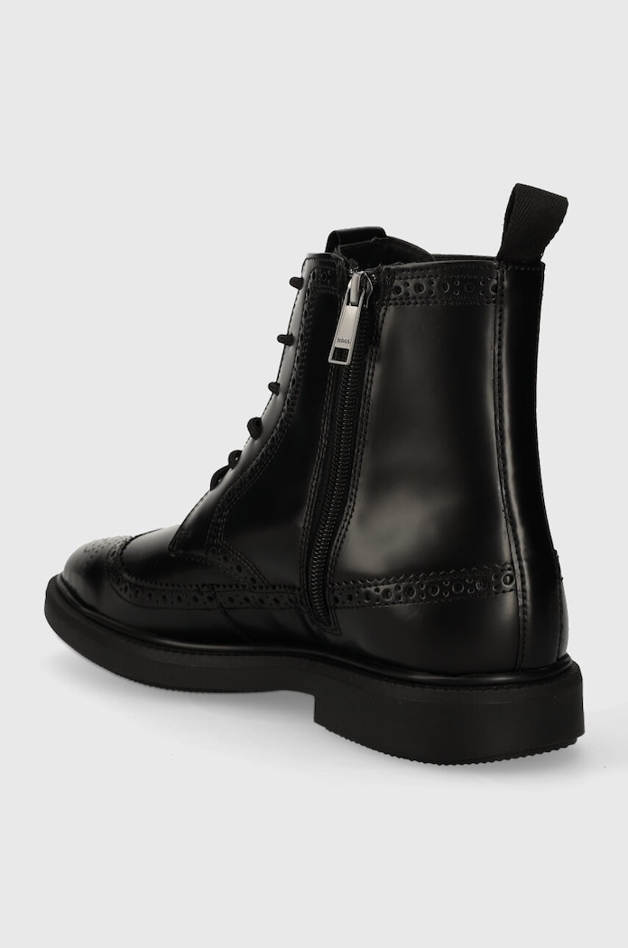 Παπούτσια Δερμάτινα παπούτσια BOSS Larry 50503617.001 μαύρο