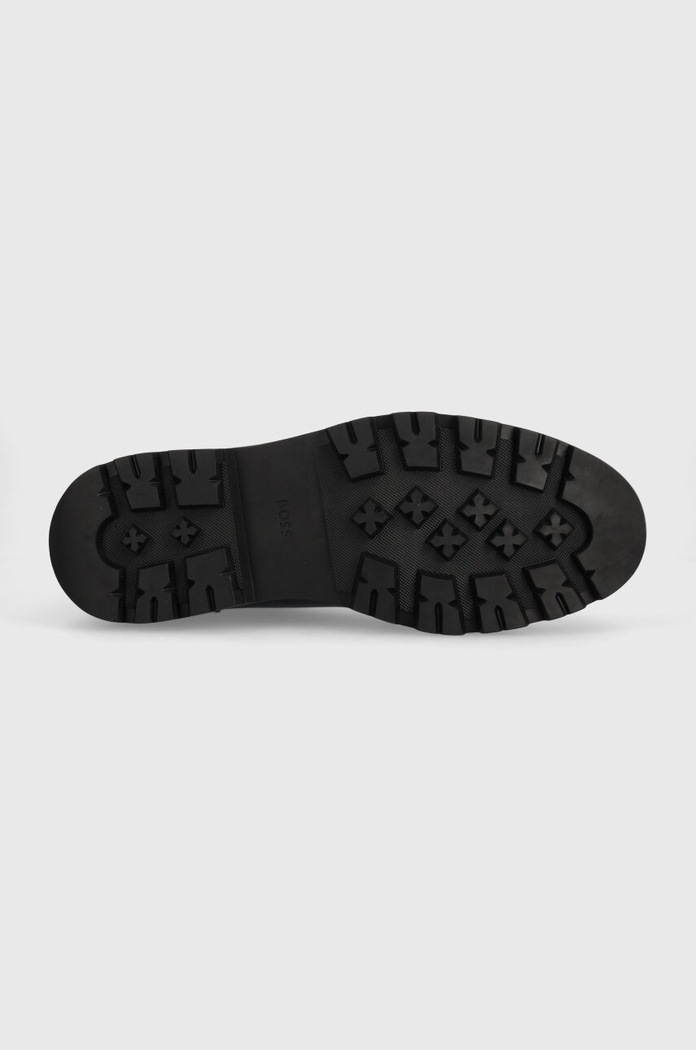 BOSS buty skórzane Adley 50503540.001 czarny